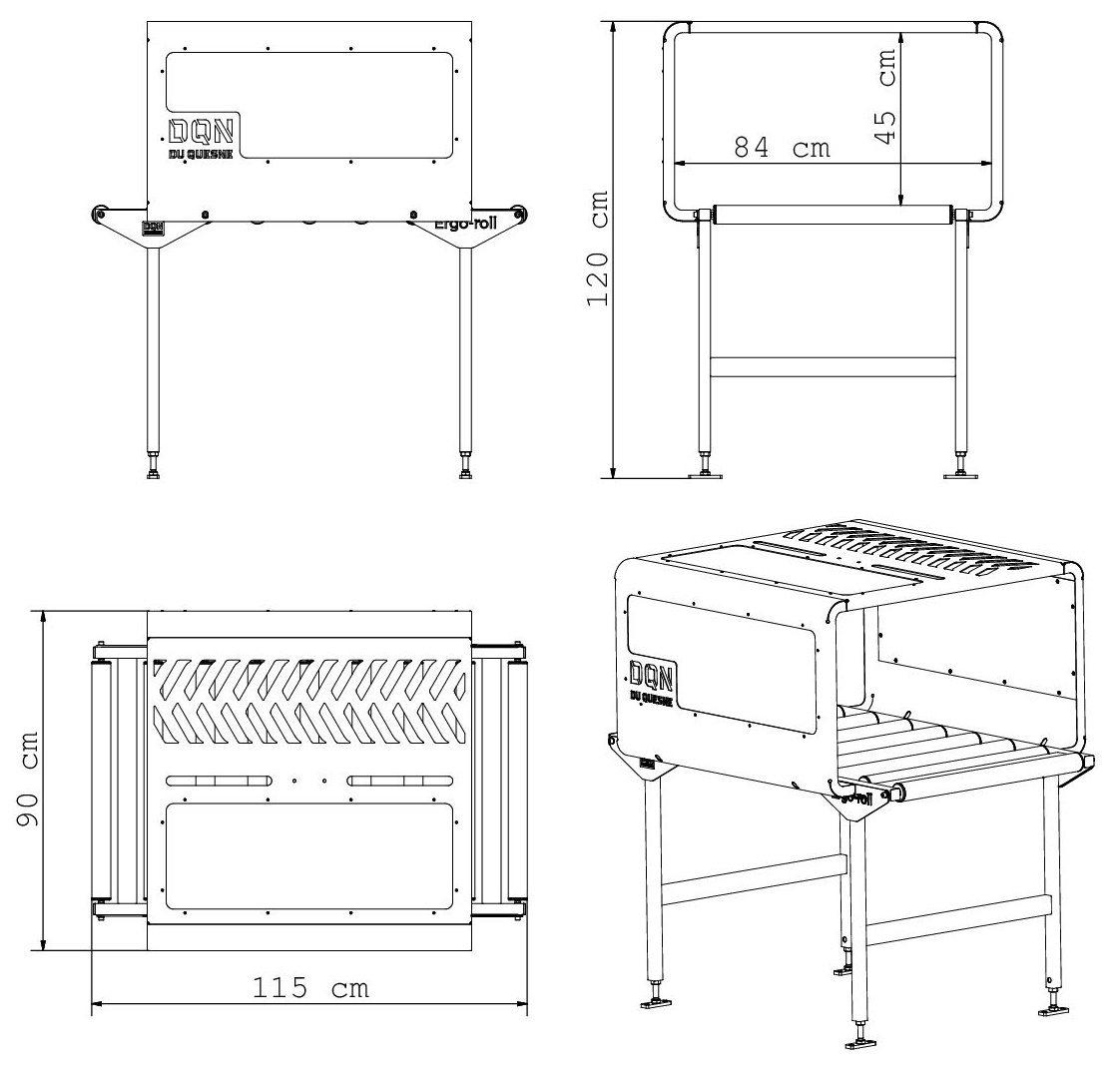 CAGE DE GONFLAGE DE PNEUS ERGO-CAGE