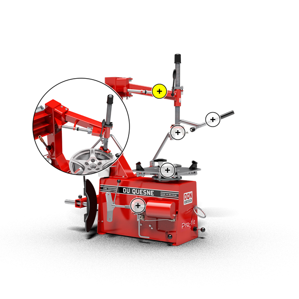 TYRE CHANGER PRO-FIT + ACCESSORIES