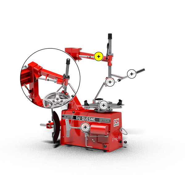 DQN - TYRE CHANGER PRO-FIT + ACCESSORIES TYRE CHANGER PRO-FIT + ACCESSORIES