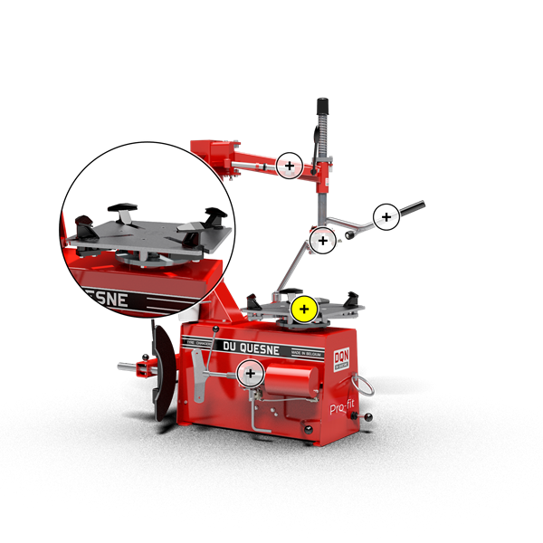DQN - TYRE CHANGER PRO-FIT + ACCESSORIES TYRE CHANGER PRO-FIT + ACCESSORIES