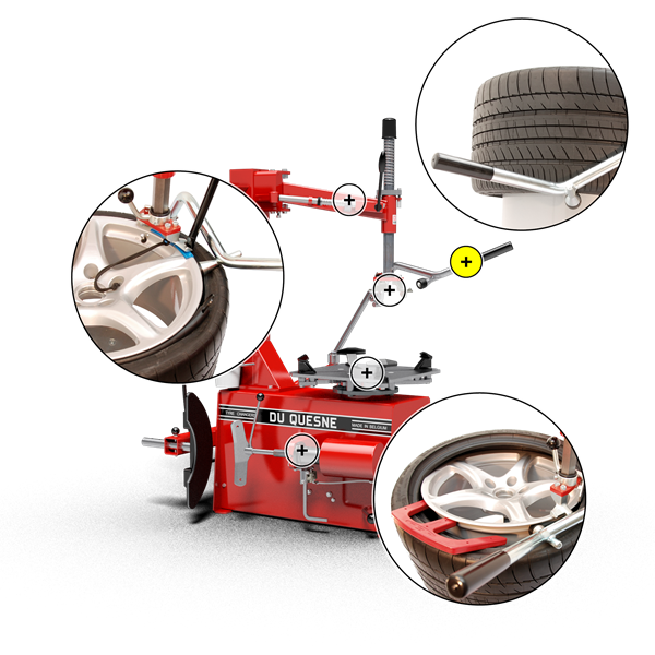 TYRE CHANGER PRO-FIT + ACCESSORIES