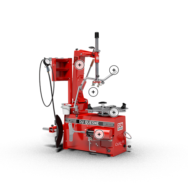 DQN - TYRE CHANGER OPTI-FIT + ACCESSORIES TYRE CHANGER OPTI-FIT + ACCESSORIES