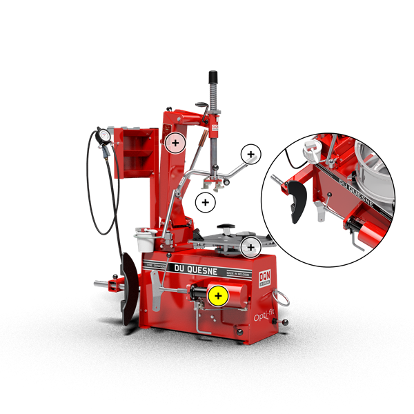 DQN - TYRE CHANGER OPTI-FIT + ACCESSORIES TYRE CHANGER OPTI-FIT + ACCESSORIES