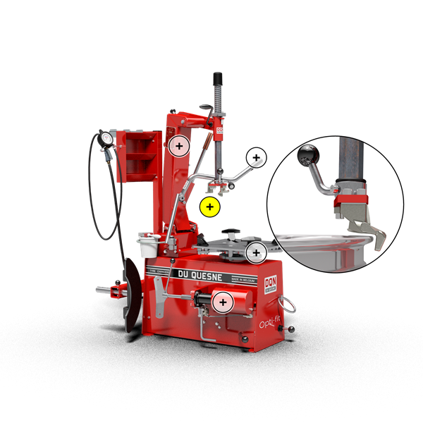 Dé-monte-pneus ATM-AM-MOTO de DQN BVBA – DU QUESNE : informations et  documentations