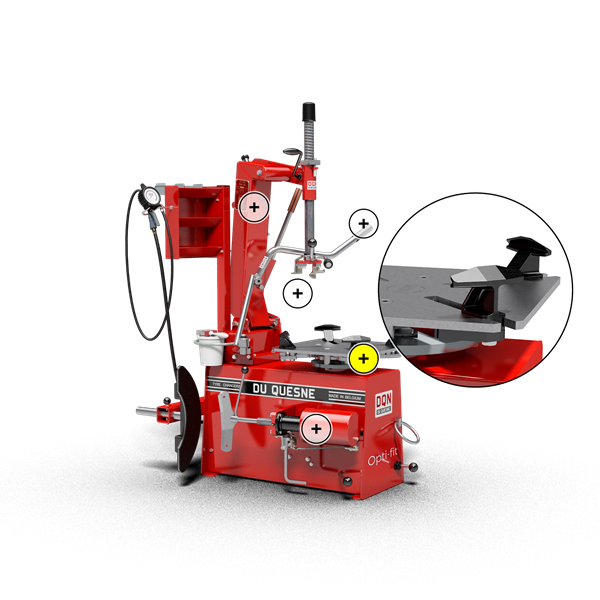 DQN - TYRE CHANGER OPTI-FIT + ACCESSORIES TYRE CHANGER OPTI-FIT + ACCESSORIES