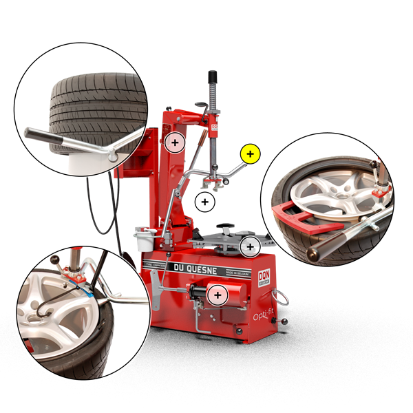 BANDENWISSELAAR OPTI-FIT+TOEBEHOREN