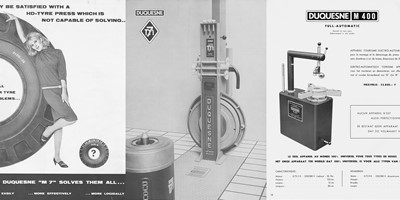 DU QUESNE tyre changers family history