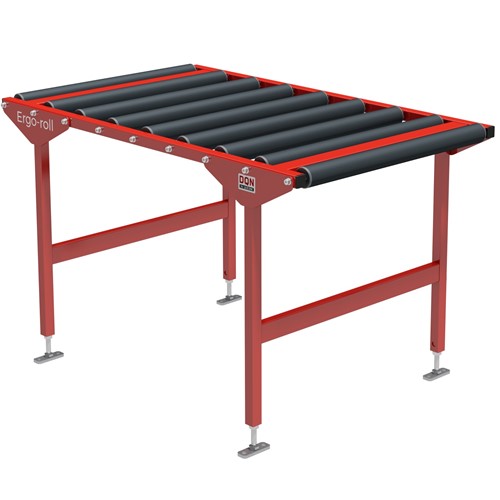 ROLLER CONVEYOR FOR WHEELS + LEG