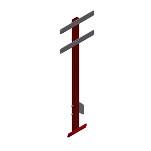 COLONNE SUPPORTS PCL+POUBELLE