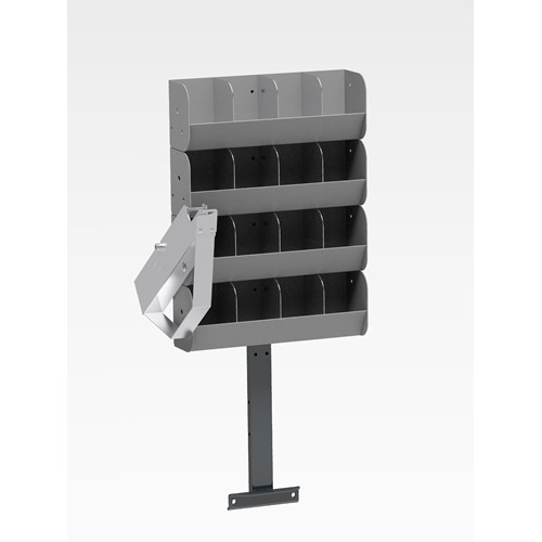 Column for weights+reel Grey RAL 7016