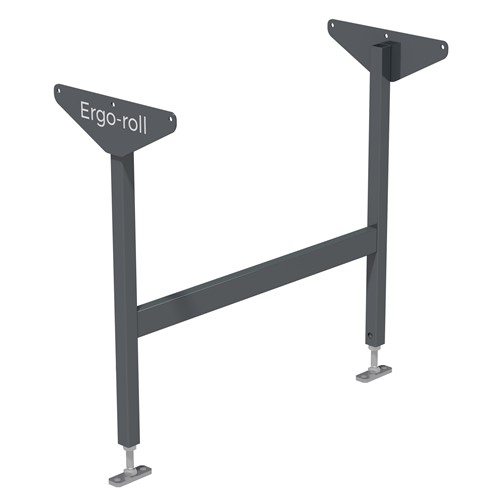 Leg for ergo-roll Grey RAL 7016