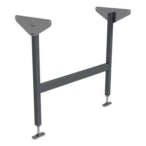 Foldable leg for ergo-roll Grey RAL 7016