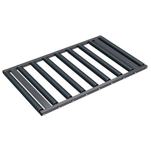 Frame with rolls for ergo-roll Grey RAL 7016
